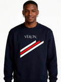 VÉRON Stripes Unisex Crewneck Shirt