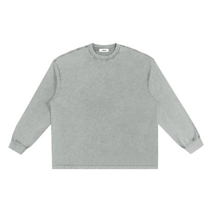VÉRON Le Mirage vintage washed long sleeve shirt 6