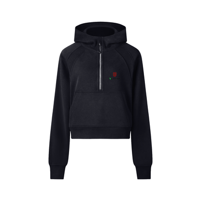 half zip hoodie by VÉRON sporty streetwear


