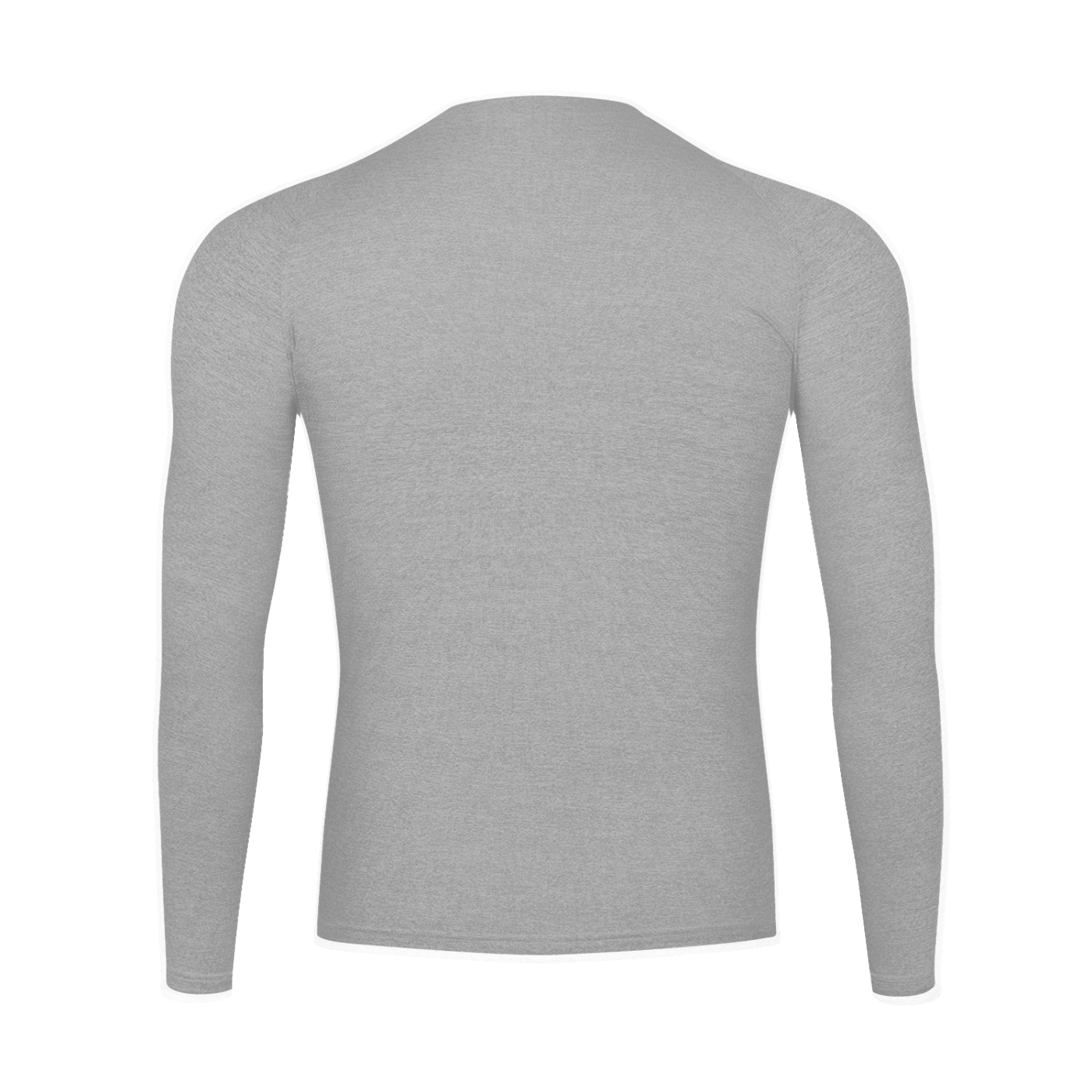 VERON Gray long-sleeve shirt on a white background