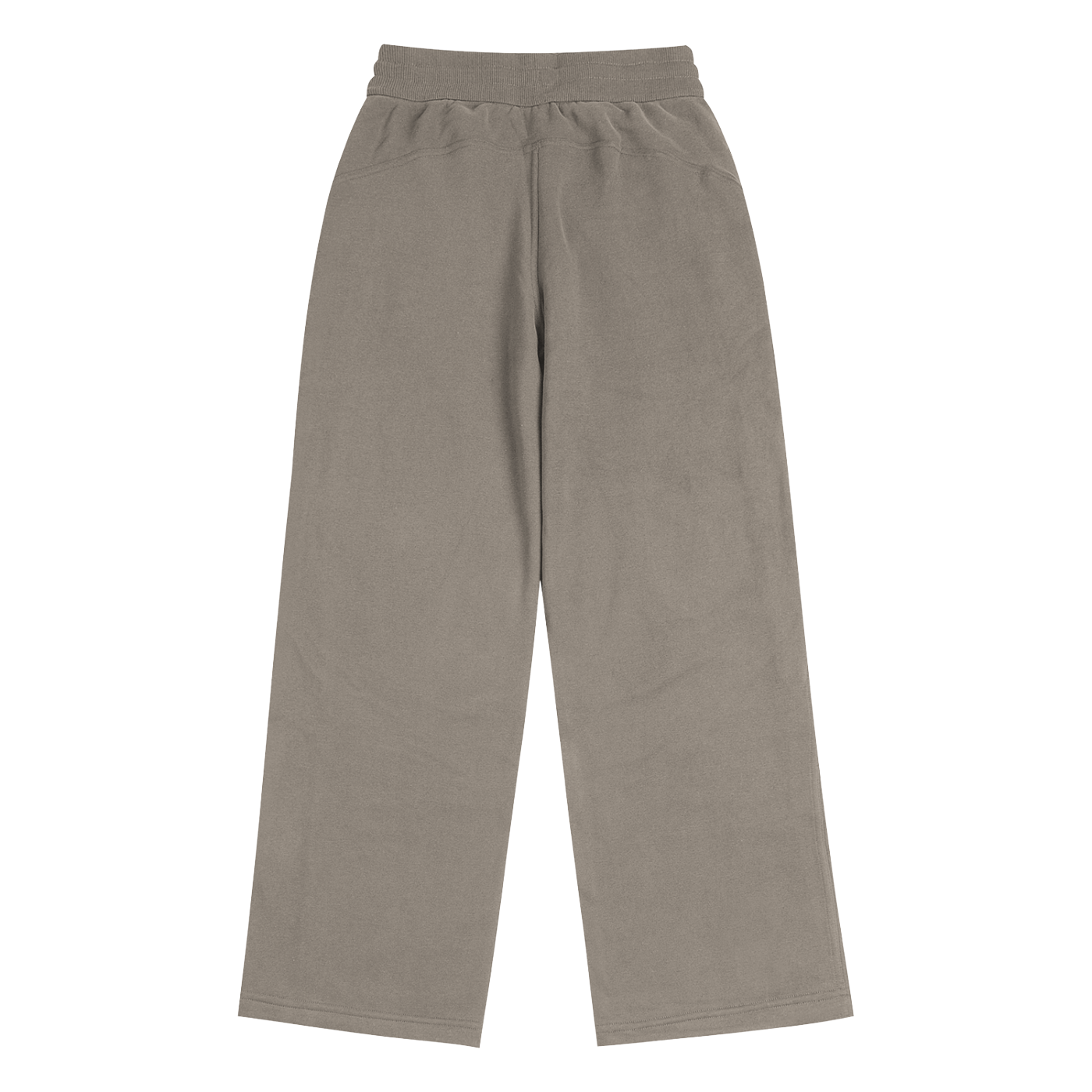 Beige pants on a white background