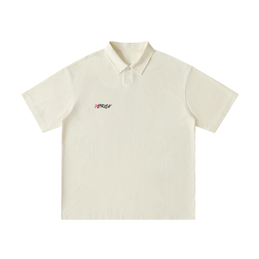 VÉRON Saint-Germain unisex polo shirt front 1.