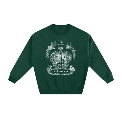VÉRON Le PADRE unisex heavyweight sweater streetwear front view 2