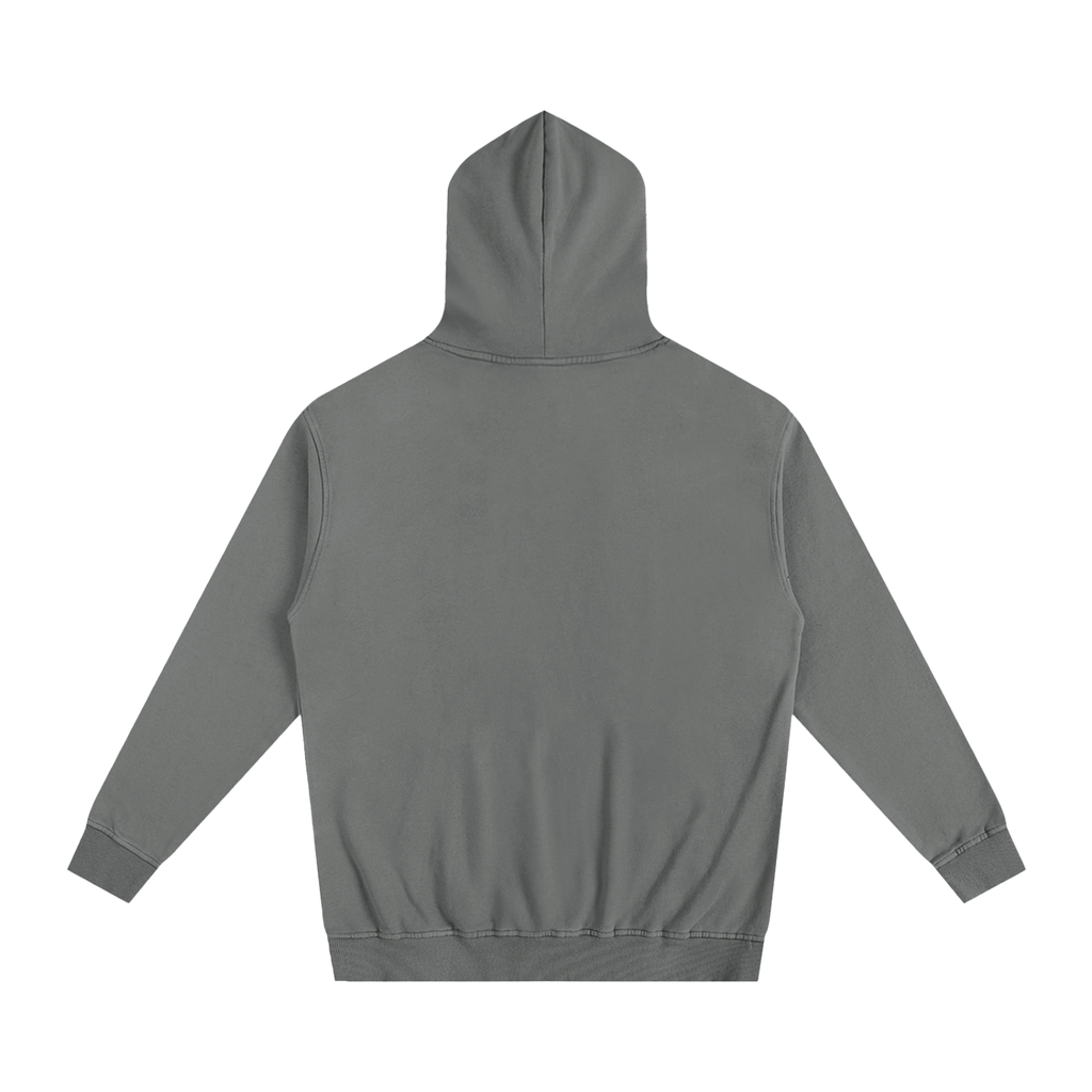 Gray hoodie on a white background