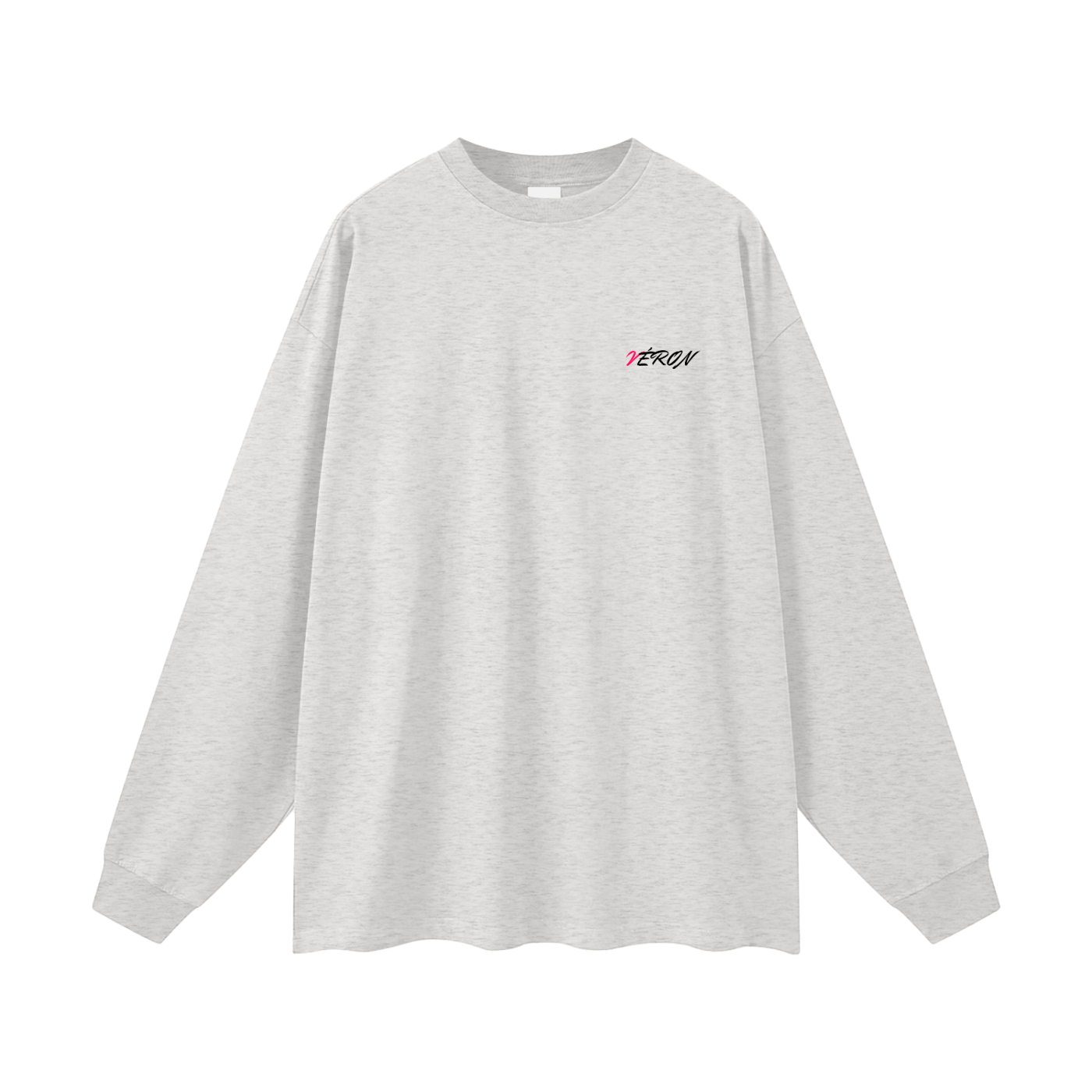VÉRON La Trémoille Unisex Premium Long Sleeve Shirt front view 1.

