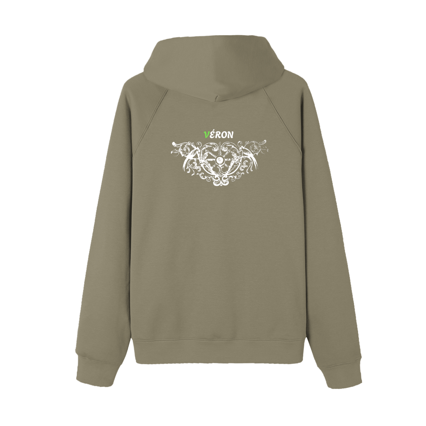 Model wearing VÉRON Quai d’Orsay Paris-inspired streetwear hoodie 4