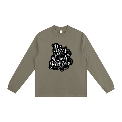 Men wearing VÉRON Paris Premium Sweatshirt casual style 9