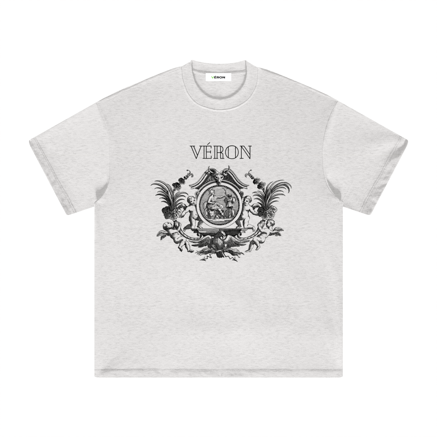 VÉRON Héritage Heavyweight Premium T-shirt unisex streetwear 4