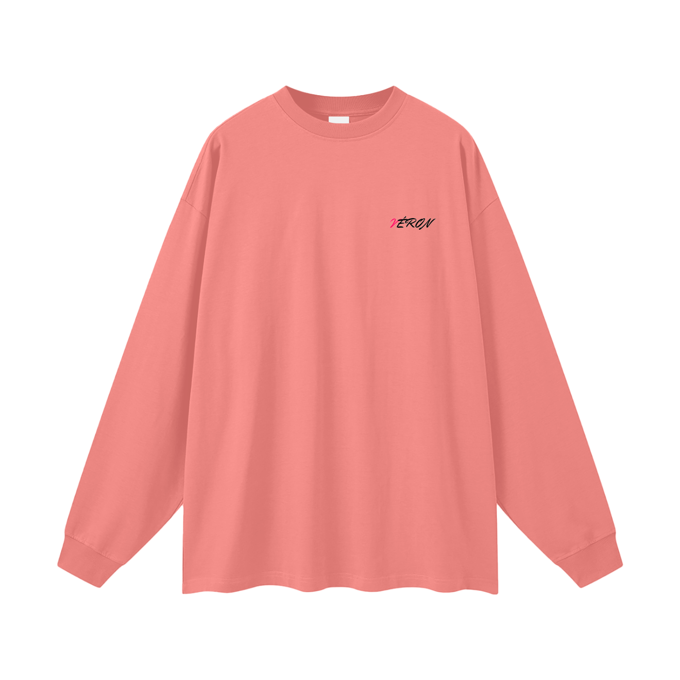 VÉRON La Trémoille Unisex Premium Long Sleeve Shirt front view 3.

