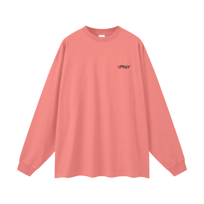 VÉRON La Trémoille Unisex Premium Long Sleeve Shirt front view 3.

