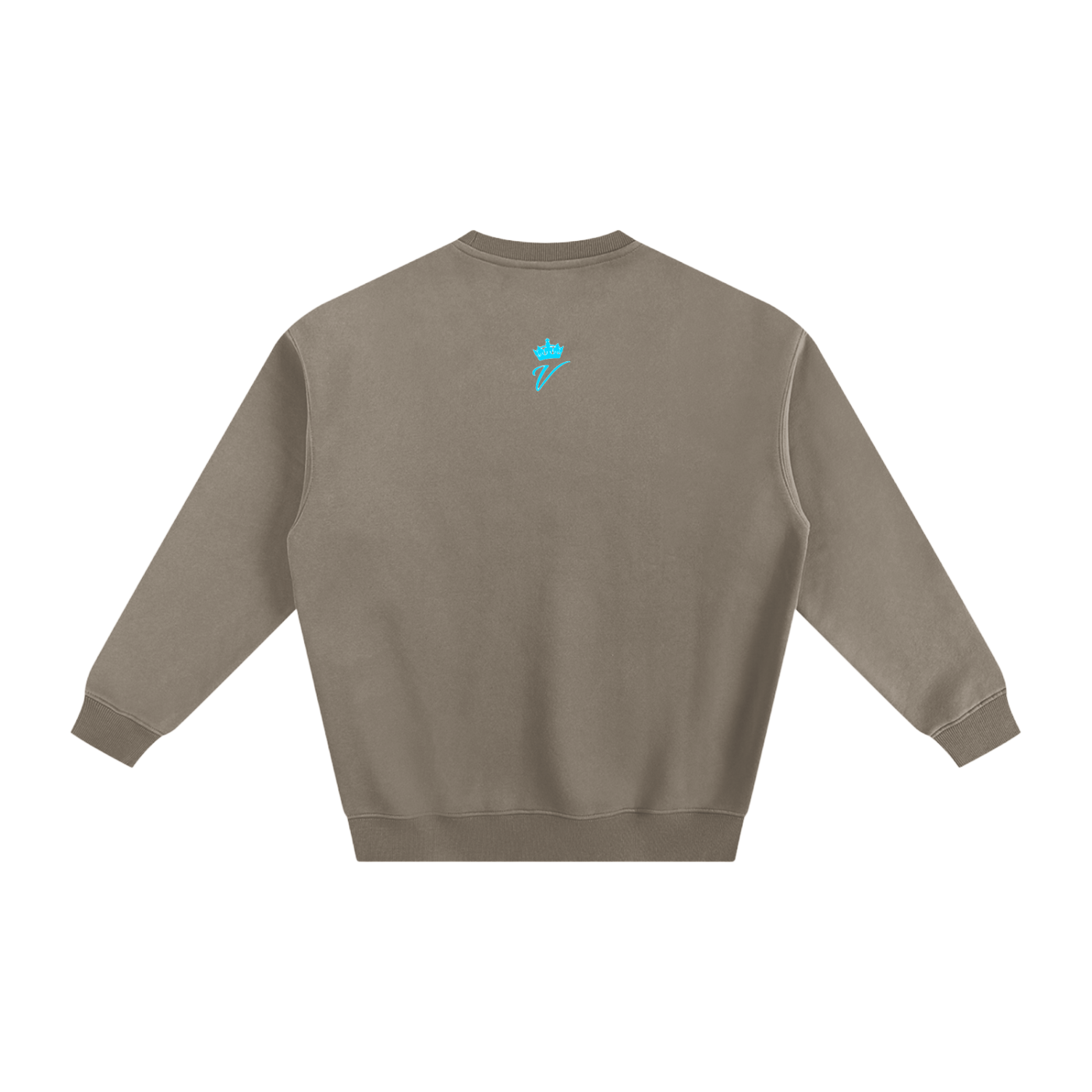 Back view of VÉRON Berkeley Ultra Premium unisex sweater. 