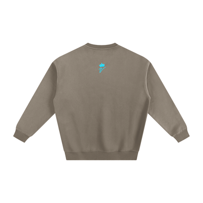 Back view of VÉRON Berkeley Ultra Premium unisex sweater. 
