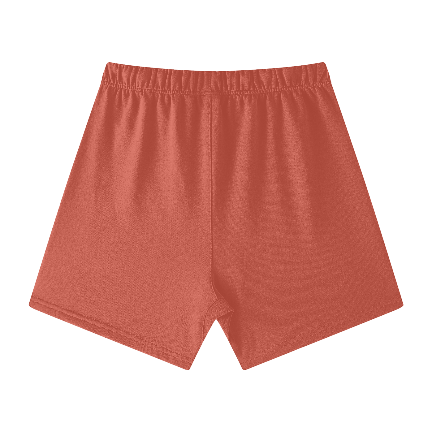 VERON Red shorts on a white background