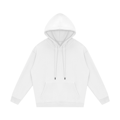 White hoodie on a white background