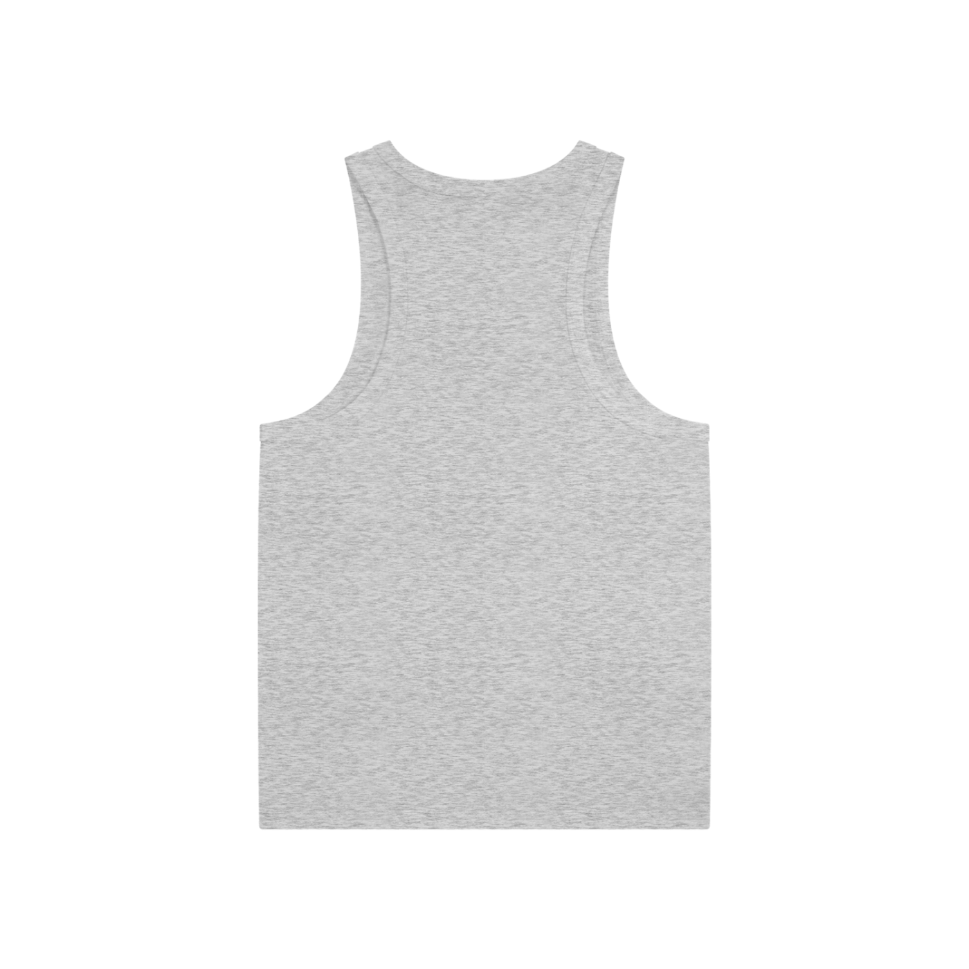 Gray tank top on a white background