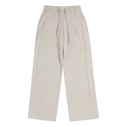 Beige pants on a white background