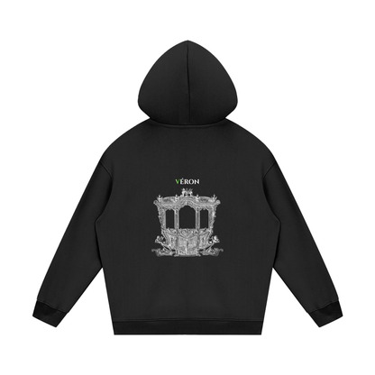 Model styling VÉRON Élixir Cristal streetwear hoodie urban fashion 5