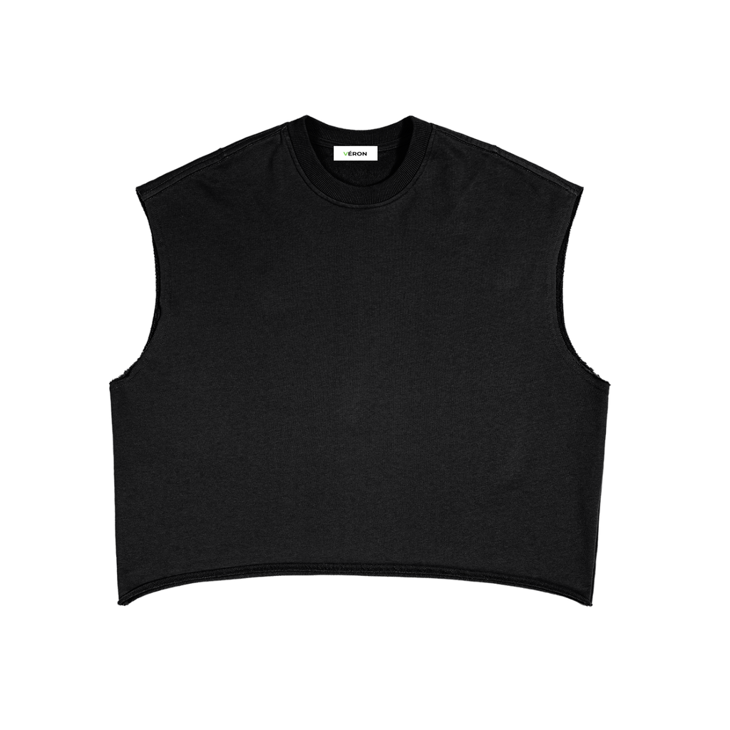 VÉRON Terry Boxy Tank Top unisex oversized streetwear fit