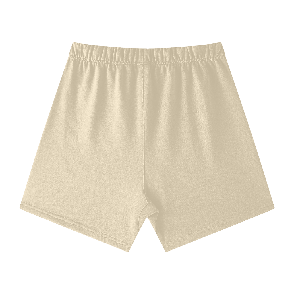 VERON Beige shorts on a white background