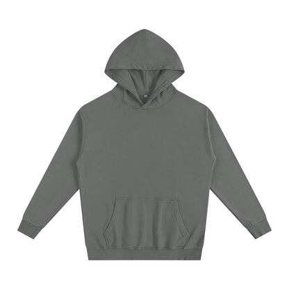 Gray hoodie on a white background
