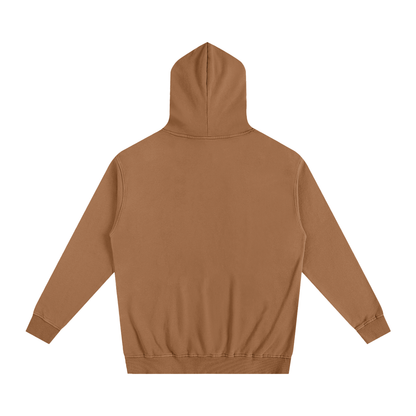 Brown hoodie on a white background