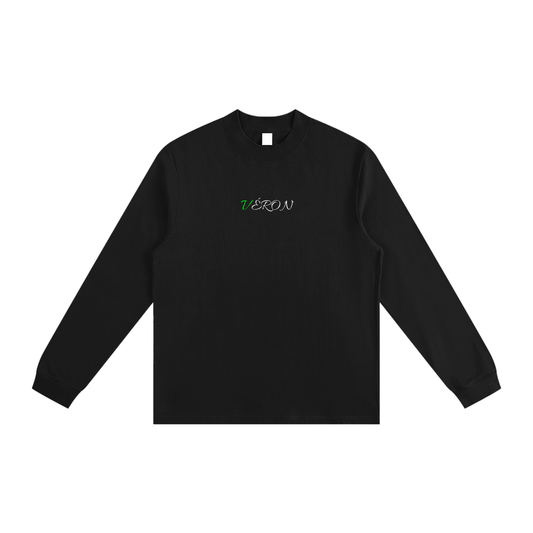 VÉRON Paris Est Magique long sleeve shirt front view white background. 


