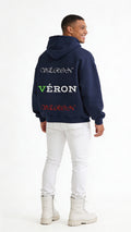 VÉRON luxury oversized unisex hoodie for men and women 1