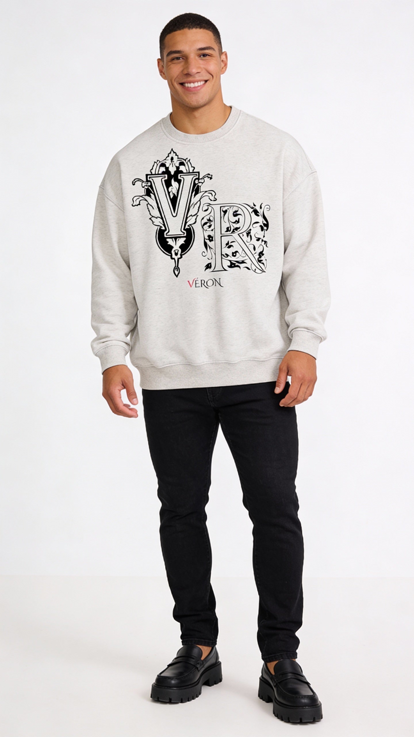 VÉRON LUXE designer sweater modern streetwear style 5