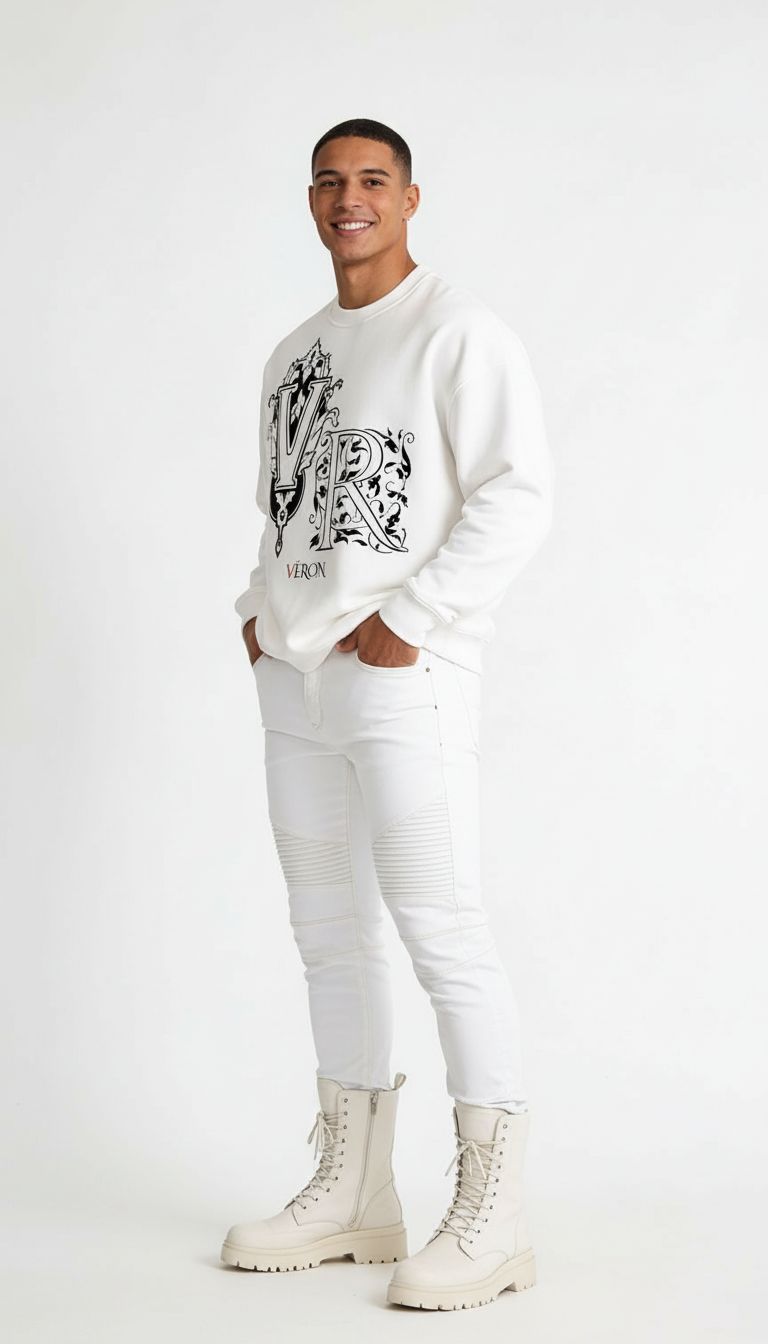 VÉRON LUXE designer sweater modern streetwear style 2