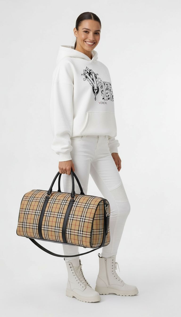 High quality minimalist streetwear hoodie VÉRON LUXE 2