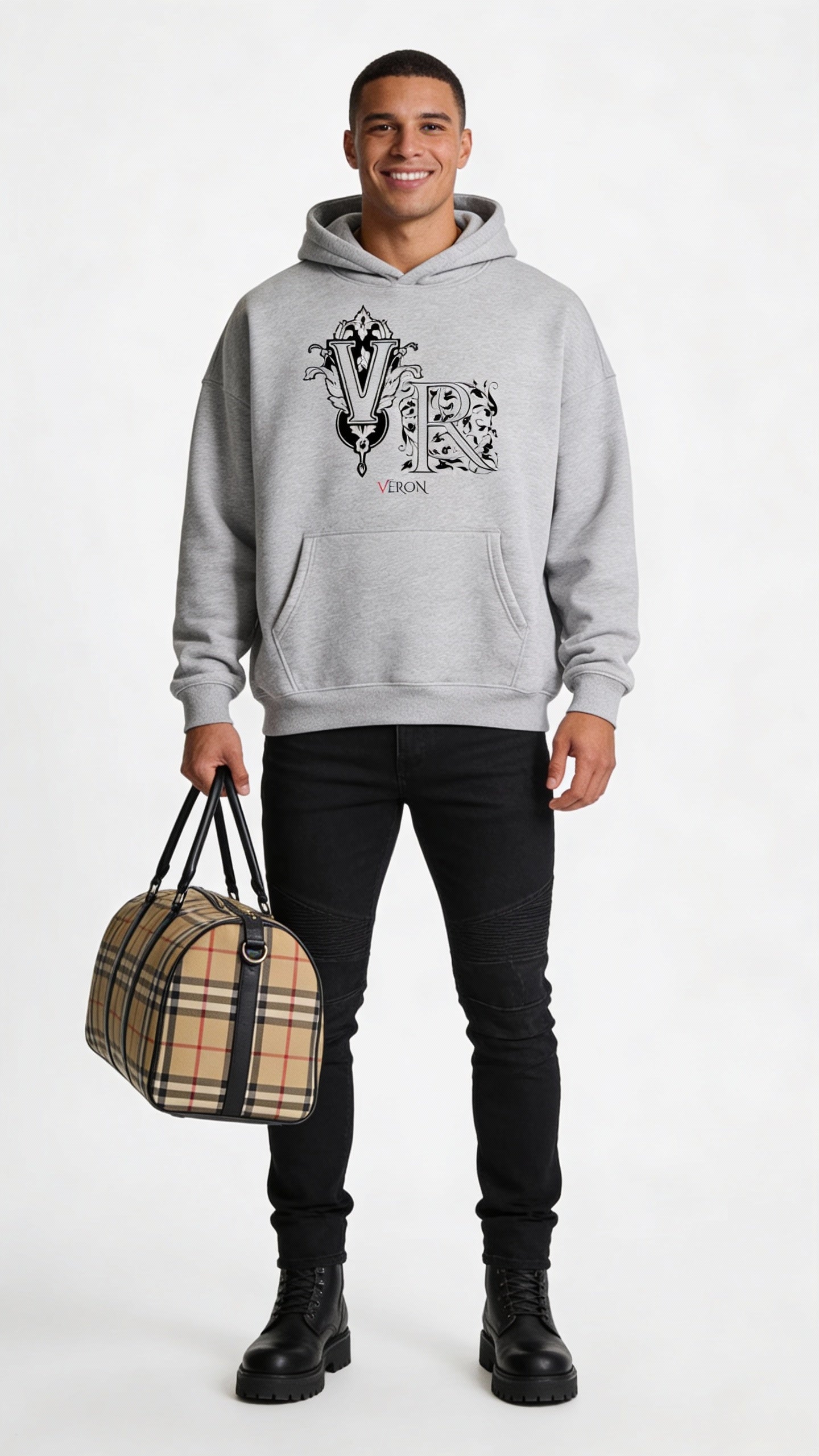 High quality minimalist streetwear hoodie VÉRON LUXE 4