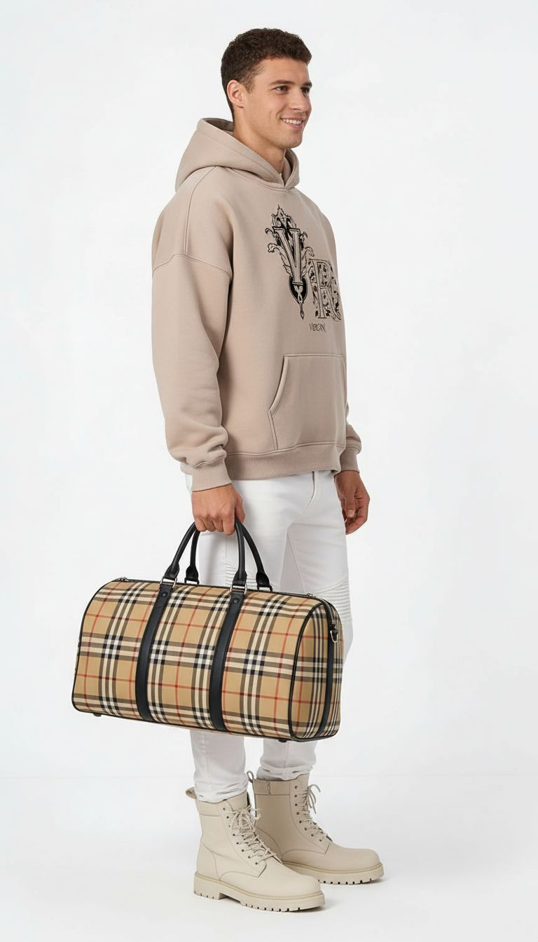 Men and women wearing VÉRON luxury streetwear hoodie 2