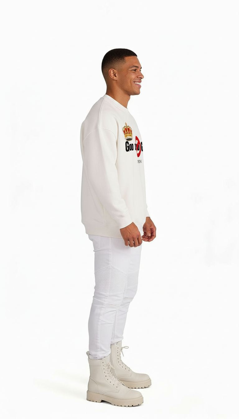 VÉRON GOD IS GREAT premium unisex sweater for men and women 2