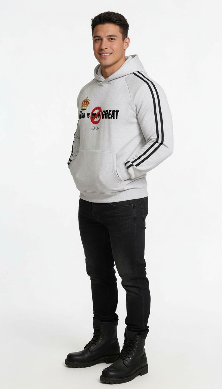 High quality heavyweight unisex hoodie GOD IS GREAT 2