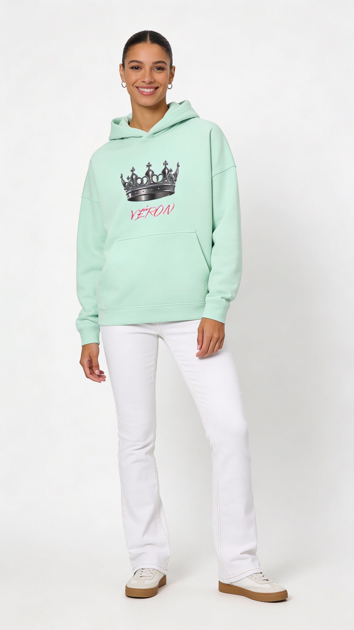 VÉRON La Couronne premium unisex hoodie for men and women 5