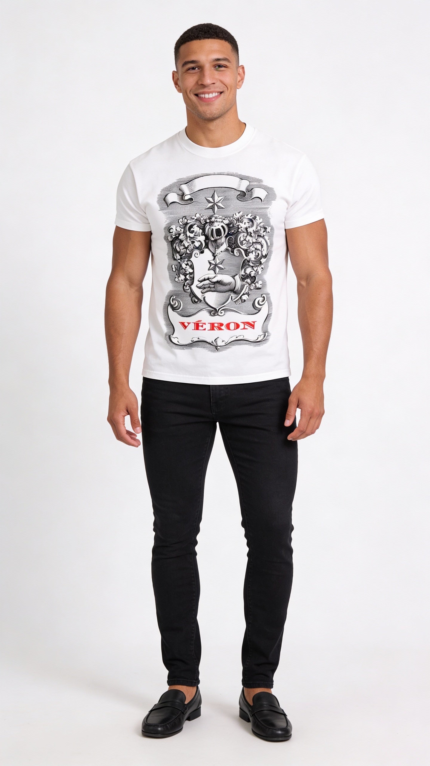 Noble handkerchief designer t-shirt high quality fabric 4