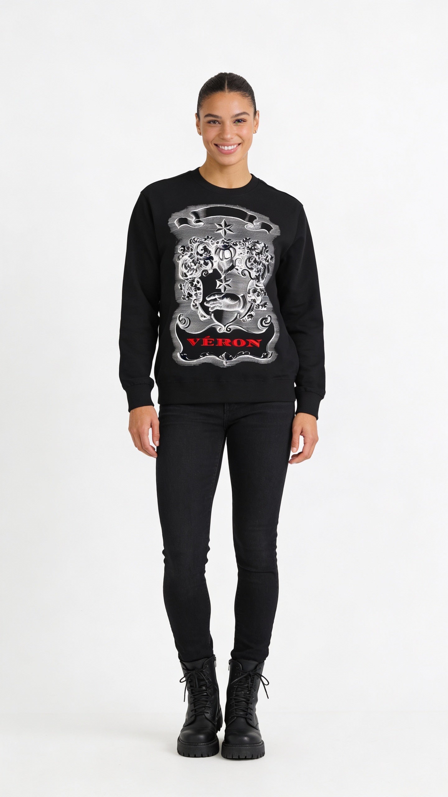 Premium unisex sweatshirt for men and women by VÉRON 3