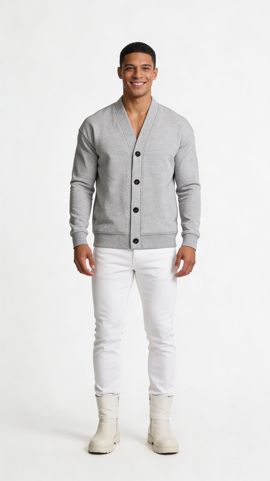 Premium VÉRON cardigan for men and women luxury fit 3