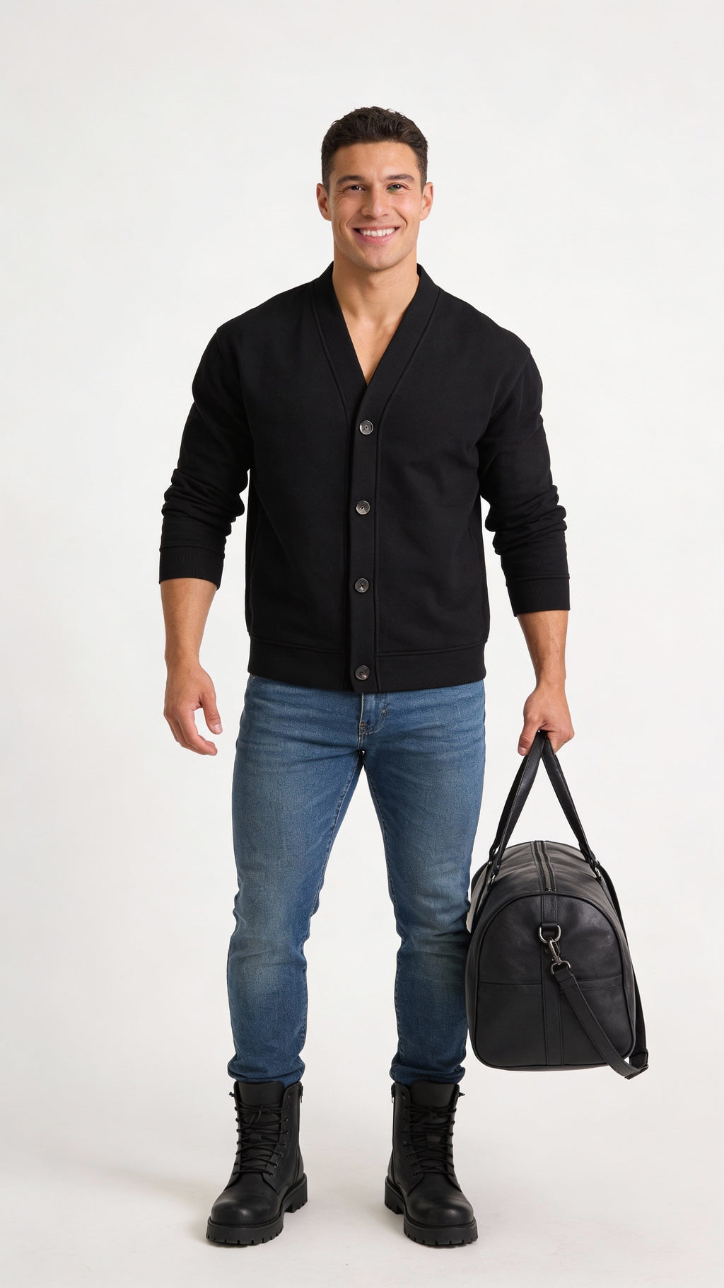 Premium VÉRON cardigan for men and women luxury fit 1