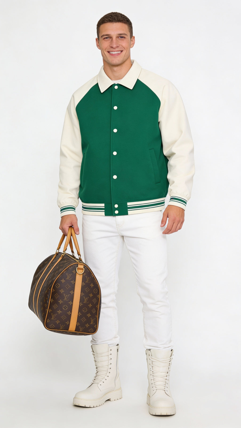 Luxury unisex jacket made with high quality materials 1