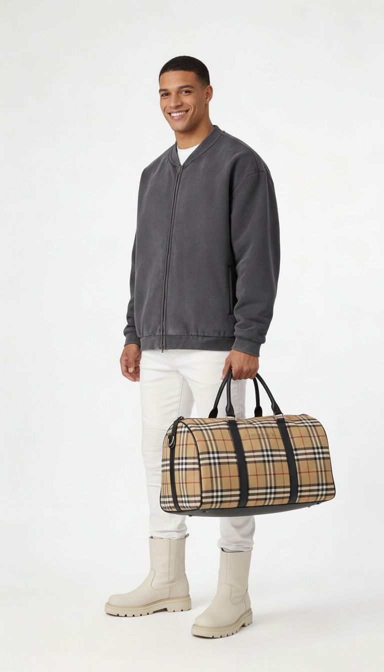 VÉRON oversized premium unisex jacket worn by men and women 4