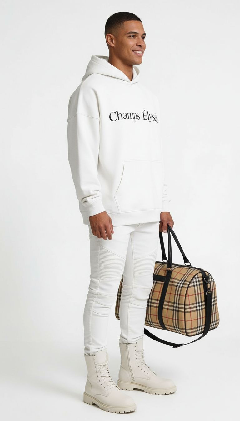 Luxury streetwear hoodie made with high quality materials by VÉRON 2