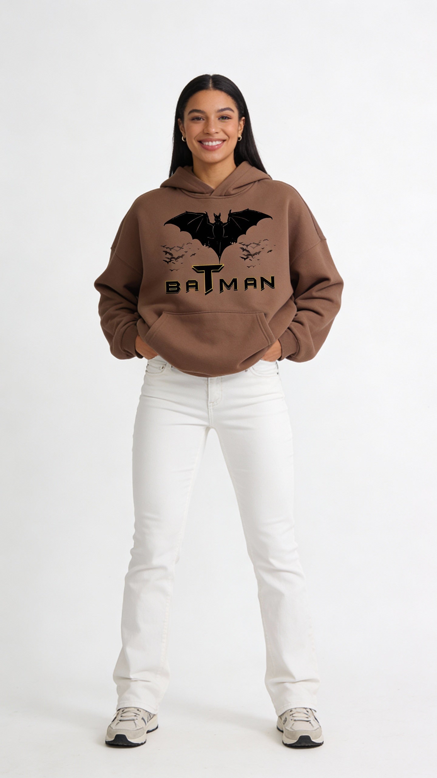 VÉRON Batman premium oversized unisex hoodie for men and women 3