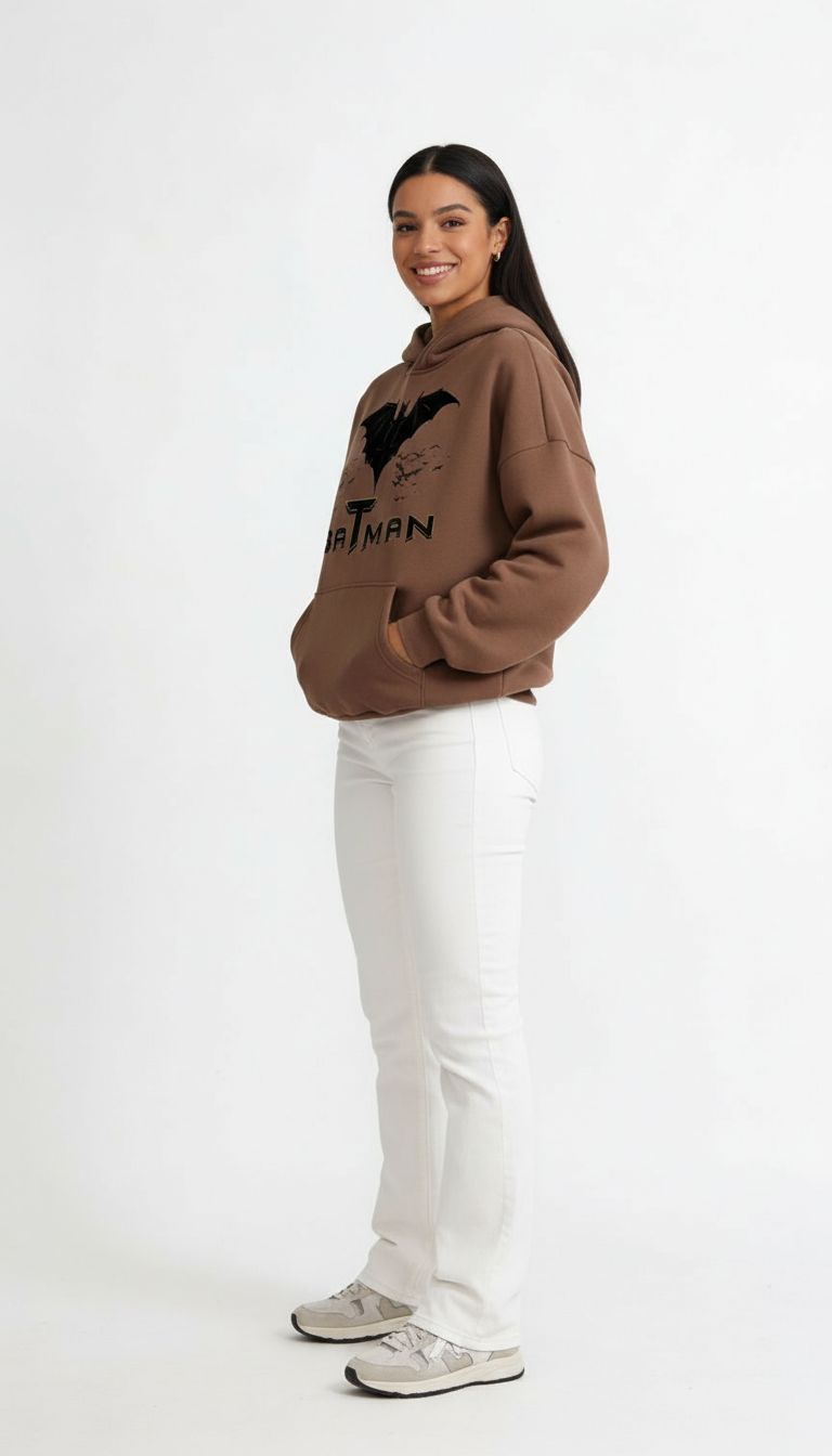 VÉRON Batman premium oversized unisex hoodie for men and women 4