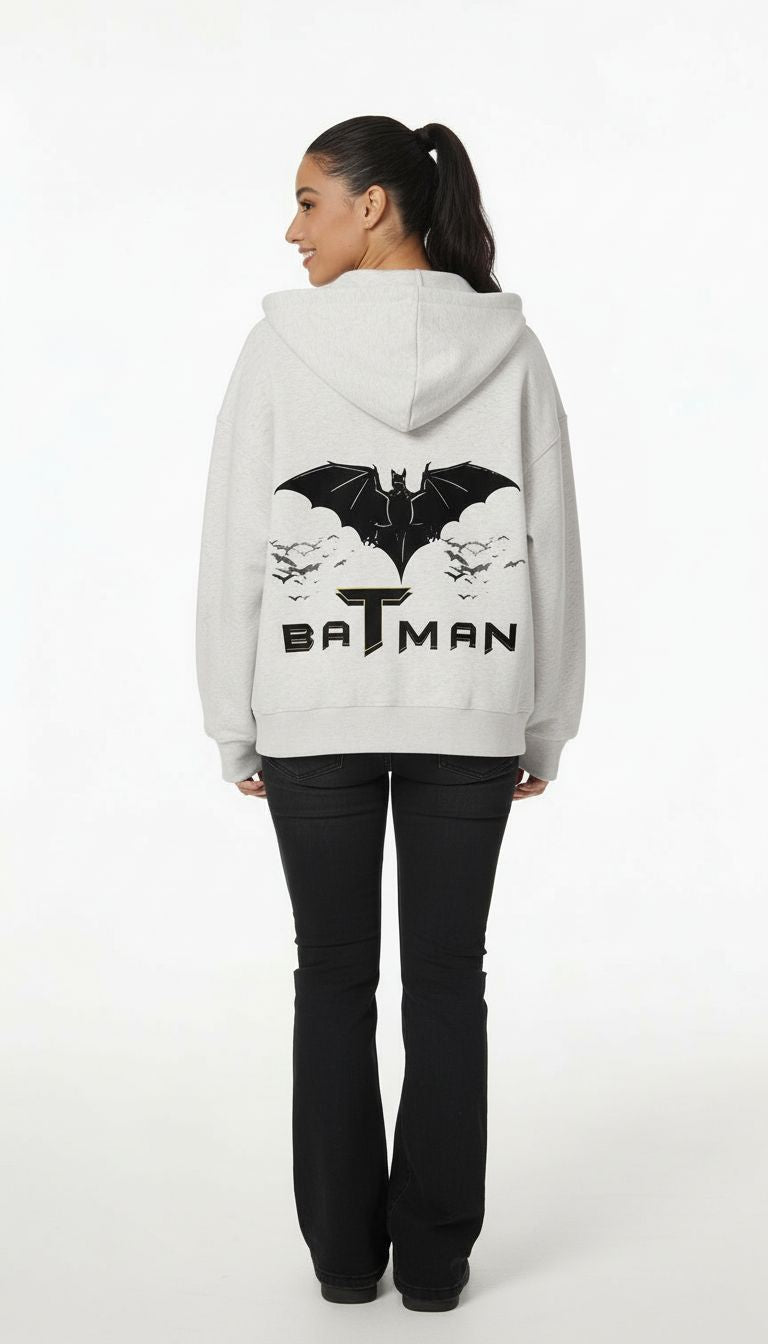 VÉRON streetwear hoodie front view premium design 1