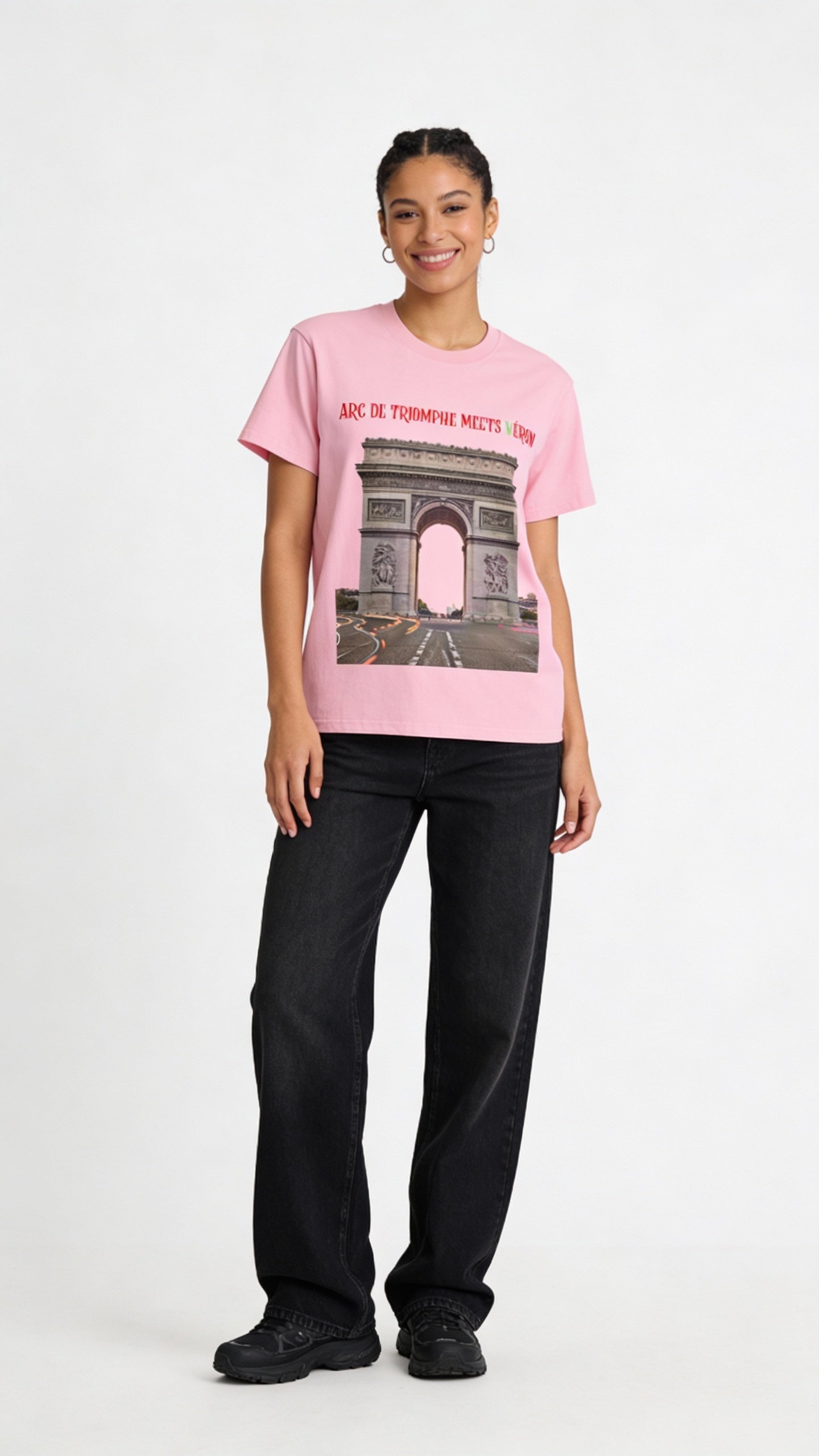 veron arc de triomphe premium unisex tshirt 3