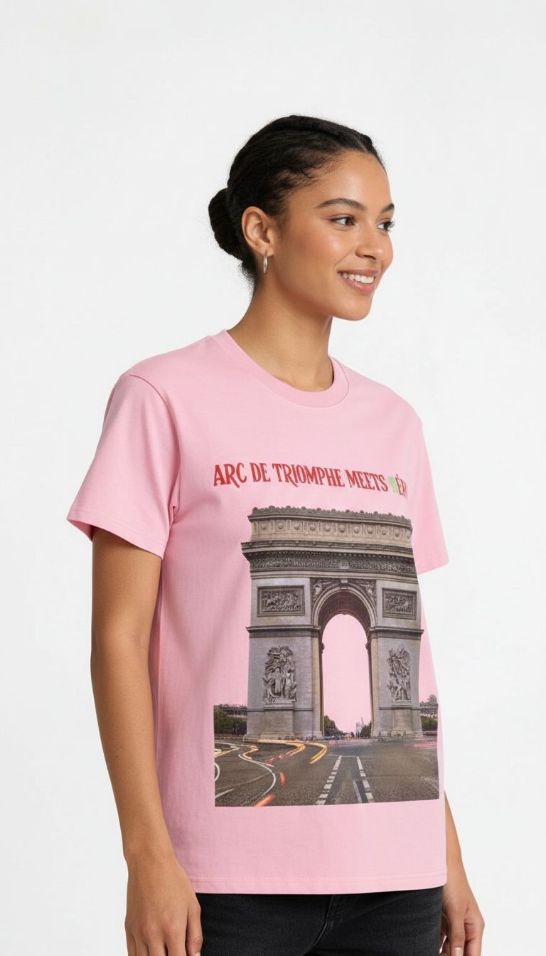 veron arc de triomphe premium unisex tshirt 4