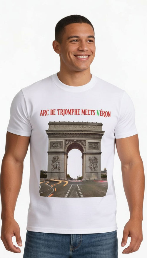 veron arc de triomphe premium unisex tshirt 2