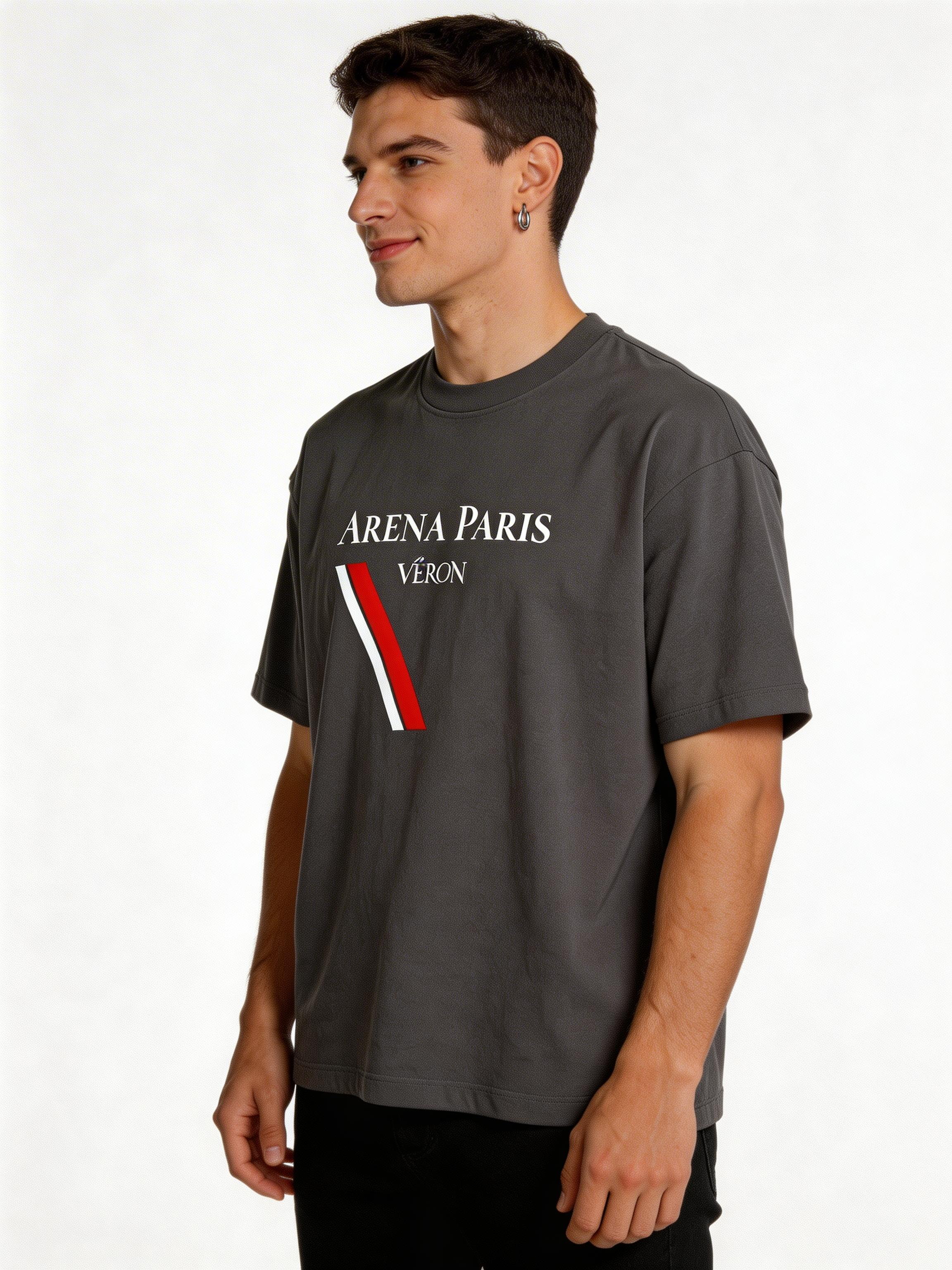 VÉRON oversized t-shirt Paris design clean minimal style 6