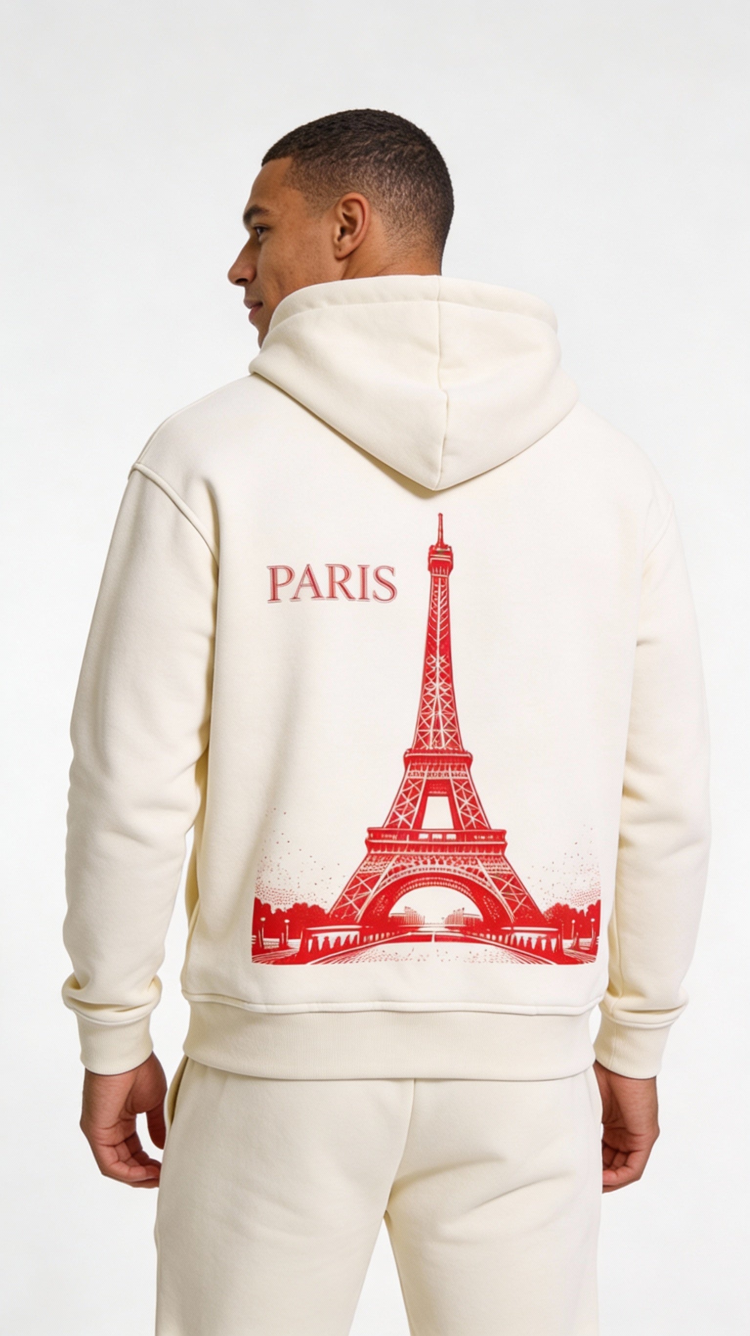 VÉRON Eiffel Tower premium hoodie for men and women 2